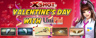 Special Valentine’s Day, top up XSHOT #PakeUniPin dapatkan cashback hingga 70%!